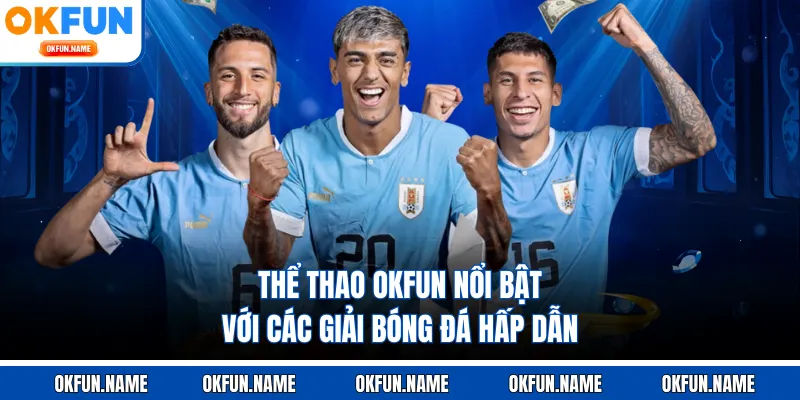 Thể thao OKFUN nổi bật với các giải bóng đá hấp dẫn